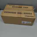 Power Tool Organizer Wall Mount - 300Lbs Load 3 Layers Storage Rack with 7 Drill Holders for Drills Cordless Tools. Heavy Duty Iron Garage Tool Organizer Storage for Workshop Shed Pegboard Basement