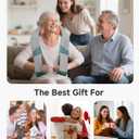 Snailax Cordless Neck Massager with Heat, Rechargeable Shiatsu Neck Back Massager for Pain Relief Deep Tissue, 4D Knead Shoulder Massager Pillow, with Portable Carry Bag, Gifts/Presents for Mom, Dad