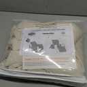 H.VERSAILTEX Chair Slipcover Reversible Chair Cover Water Resistant Couch Cover Washable Chair Cover Non-Slip Fabric Furniture Protector with Elastic Strap for Pets (Armchair, Ivory/Beige)