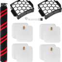 HEPA Filter Brush Roller Accessories Compatible with Shark LA555 Rotator Pet Pro Lift-Away ADV Duo Clean PowerFins Upright Vacuum Cleaner Replacement Parts XFFK320 XHF320