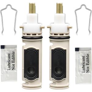 1222 Replacement Cartridge Compatible with moen One-Handle PosiTemp Faucets, Replacement Compatible with moen 1222 Shower Valve Cartridge,Metals & Plastics-2 Pack