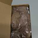 PATIKIL Faux Fur Pom Poms for Hats, 12 Pcs Fluffy Soft Fur Poms Balls with Elastic Loop for Keychain Knitting Hats DIY Scarves Gloves Bag Christmas, Khaki Brown