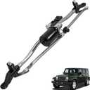 Front Windshield Wiper Linkage & Motor Assembly Compatible with 2007-2017 Jeep Wrangler, 2018 Jeep Wrangler JK 55077859AB 55077859AD
