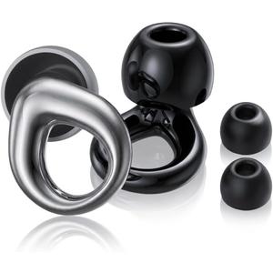 Ear Plugs for Sleeping Noise Cancelling, ReusablBlack-Sliver