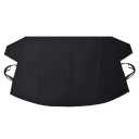 EcoNour Windshield Cover for Ice and Snow  Universal Fit for Car, SUV, Truck, Heavy Duty 600D Oxford Fabric Frost Protector for Ice & Sleet, Includes AntiTheft Straps, Medium (69"x42")