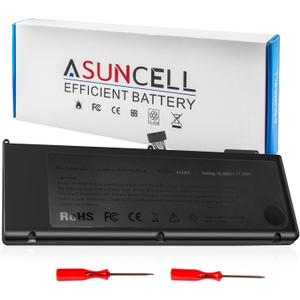 ASUNCELL A1382 A1286 Laptop Battery for 15 inch MacBook Pro 8,2 9,1 MacBook Pro Battery A1286 (Mid 2012 Early 2011 Late 2011)