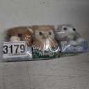 Toys Petooties pets 4" Pack Of 3