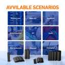 TKDMR 446 Pcs Heat Shrink Tubing Kit - 4:1 Ratio Adhesive Lined, Marine Grade Shrink Wrap - Industrial Heat Shrink Tubing,Black (1.75" Length)