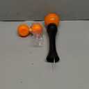 JOYIN Halloween Glowing Pumpkin Bubble Blower Wand, Light Up Automatic Bubble Machine with 2 Bubble Solutions, Halloween Party Favors Toys, Kids Outdoor Toys