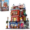 Lumibricks Street Fusion Boxing Club Lighting Building Bricks Set - City Town Modular Playset Collection Display kit with Minifigures 3036 Pcs for Adults & Teens & Life Enthusiasts
