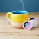 Amazon Brand - Happy Belly Medium Roast Coffee Pods, Donut Style, Compatible with Keurig 2.0 K-Cup Brewers, 100 Count