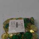 JOYIN 120 Pcs St. Patricks Day Gold Coins, Plastic Gold Coins Bulk with Shamrock, Leprechaun, Cauldron & Hat Patterns, St Patricks Accessories Games Gifts Decorations, Party Favors & Party Supplies