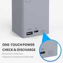 AMAZEAR Battery Charger for DJI Mini 5 Pro/Mini 4 3 Accessories,DJI Mini5Pro Mini4/3 Series Two-Way Charging Hub, Dual Batteries Rapid Charging Simultaneously