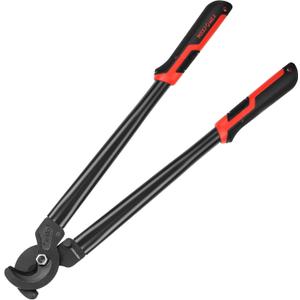 MAXPOWER Cable Cutters, 17-Inch Heavy Duty Cable Cutter for Cutting Aluminum, Copper, and Communications Cable Up to 150mm
