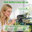 Freesea Automatic Fish Feeder for Aquarium: 3 Timers & One-Touch Easy Setup - 7-14 Day Supply with 200ML Food Dispenser - Worry-Free Vacation Feeding for Betta Turtle Tank