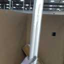 2 Pack White Tension Rods, 53"-98" Adjustable Shower Curtain Rods, Heavy Duty No Drilling Rod, 11lbs Max Load, 1.2" End Cap, 19/22mm Tube, Metal, for Bathroom, Window, Bedroom, Doorway, Closet