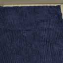 MIULEE Summer Pack of 2 Corduroy Pillow Covers Soft Solid Cushion Cases Decorative Boho Square Throw Pillow Covers Dark Blue Neutral Pillowcases for Sofa Bedroom Car 20 x 20 Inch 50 x 50 Cm