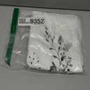 Giwawa Grey Eucalyptus Hand Towels Set of 2 Sage Leaves Soft Absorbent Small Bath Towel Kitchen Dish Guest Towel for Bathroom Hotel Gym Spa