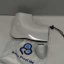 Baby Proof Me Potty Training Seat Travel  Foldable Potty Training Seat Cover for Toddlers, Portable, Travel Potty Seat, Folding Toilet Seat for Kids, and Toddler Toilet Seat Cover (White)