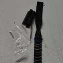 24mm Titanium Strap Watch Band For Suunto 9 Baro Spartan Sport Wrist hr Baro SUUNTO D5 Suunto 7 TRAVERSE For Casio PRW-6600 PRG-600 PRW-650 (Black)