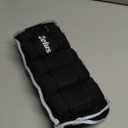 ZELUS 1 Pair Adjustable Ankle Weights, 2 4 6 8 10 lb Modularized Leg Weight Straps for Women Men, Weighted Ankle Weight Set with Removable Sandbags, 1-5 lb per Ankle Strap for Gym Yoga Jogging Walking (BK-Reflective strips)