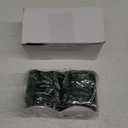 Cindeer 100 Yards Christmas Velvet Ribbon Christmas Ornaments Satin Vintage Trim Velvet Ribbon Roll for Gift Wrapping Hair Bow Clip DIY Crafts Party Wedding Decor(5/8 Inch, Green)