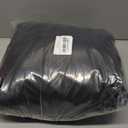 Gazebo Replacement Canopy Top Waterproof Cover, Fits Model L-GZ136PST, Double-Tiered and UV-Resistant (Black)