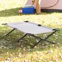 Coleman Trailhead II Large Folding Cot with Easy Setup & Takedown, Supports Adults up to 6ft 2in or 300lbs, Great for Camping, Lounging, Elevated Sleeping, Guests, & More, Full