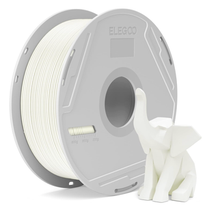 Elegoo 3D Printer Filament, 1 Spool, White