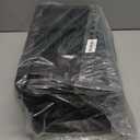 POUGNY 2PC Under Sink Organizer Rack 2 Tier Under Sliding Cabinet Basket Organizer Drawer with 4 Hooks, Multi-purpose Under Sink Storage for Bathroom Kitchen DesktopBlack