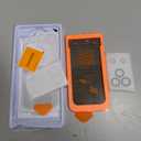 IMBZBK [Auto-Dust Removal] 3 Pack Privacy Screen Protector for iPhone 17 Pro [6.3 INCH] Anti Spy Private Accessories, Case Friendly Film, Military Grade Tempered Glass 3 Camera Lens Protector