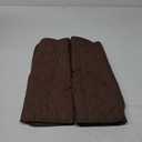 ANGGREK Sofa Cover, Couch Cover Full Coverage 3PCS Anti Slip Universal Polyester Fiber for All Season (Brown)