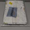 LANGYASHAN Rectangular Storage Bin Collapse Canvas Fabric Cartoon Storage Basket with Handles for Organizing Home Kitchen Boys and Girls Toys Office Closet Shelf Baskets (Rec Simplified Zoo)