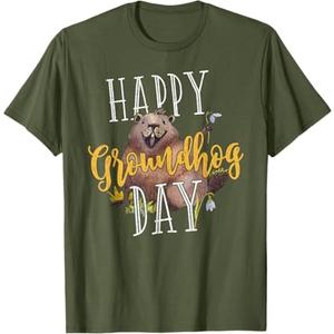 Groundhog Day Shirt Happy Groundhog Day Gifts TShirt Size XL