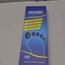 Plantar Fasciitis Feet Insoles Arch Supports Orthotics Inserts Relieve Flat Feet, High Arch (Mens 6-6 1/2 | Womens 8-8 1/2) (Gray)