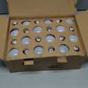 24-Pack LED Light Bulbs 100 Watt Equivalent, 14W 1600Lumens Bright A19 LED Bulbs, Standard E26 Medium Screw Light Bulbs 5000K Daylight White, 90+ CRI, 25000+Hrs Lifespan, No-Flicker, Non-Dimmable