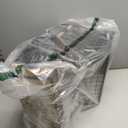 Magnetic Spice Rack for Refrigerator, Fruit, Potato & Onion Storage Bin,Large Capacity Magnetic Shelves for Side of Refrigerator, Kitchen Organizers and Storage Countertop,2 Pack Black