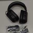 RYR Wireless Gaming Headset for Xbox Series X|S, Xbox One, PC, PS4/5, Mac, Switch, Mobile, 3D Surround Sound, Bluetooth 5.3, 60H Battery, Gaming Headphones with Detachable Noise Canceling Mic-Black