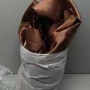 P Pothuiny 2 Pack Chocolate Brown Satin Tablecloth 60 x 120 Inches Rectangle Table Cloth Cover Overlay Bright Smooth Fabric Decoration for Wedding Banquet Party Dining