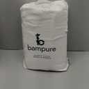 BAMPURE Luxury Series 6 Pcs King Sheet Set - 100% Viscose derived from Bamboo Sheets King Size - Super Soft Viscose Bamboo Cooling for Hot Sleepers -Up to 16 Deep Pocket King Sheets (White)