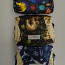 Langsprit Male Belly Bands for Dogs (Pack of 3) - Dog Diapers Male - High Absorbing Dog Wraps Washable - Reusable Small Doggy Doggie Puppy Dog Diapers (Sloth,Whale,Dinosaur, Small)