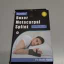 Metacarpal Finger Splint Hand Brace - Pinky Ring Finger Immobilizer For Boxer Fractures -Fit for Both Left or Right Hand (Medium)