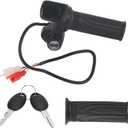 60V Electric Throttle Grip, Electric Scooter Twist Throttle with LED Display for Electric Bicycle ElectricTricycle, Scooter Electric Bicycle Modification Accessories
