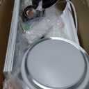 warmiplanet Ceiling Fan with Lights Remote Control, 52 Inch, Brushed Nickel (5-Blades) (silver)