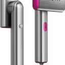 Steamer for Clothes, Portable Home & Travel Handheld Wrinkles Remover for Clothes, 15s Fast Heat-Up, 70ml Water Tank with Measuring Cup, Portable Garment Steamer for 120V Countries, Silver Gray