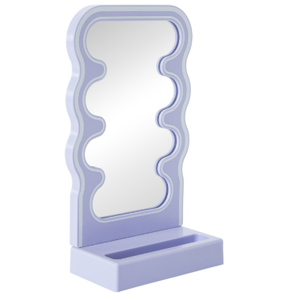 Wireless Induction Speaker 5-in-1 Bluetooth Speaker with Phone Holder, Surround Sound, 3500mAh, 8 RGB Ambient Lights, 360° Adjustable Stand, Holder for iPhone/Android/iPad Gifts for Men Women (White)