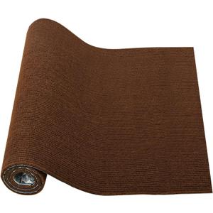 Self Adhesive Carpet Tile 78.7"x15.7" Pet Rugs Covers Mats Reusable Carpet Stair Treads Trimmable Couch Cat Scratch Protector (Coffee)