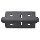 Edsal CPOUT-BLK-4 Muscle Rack Post Coupling Outer Black (4 Pack), 3" Height, 1.5" Width, 1.5" Length (Pack of 4)