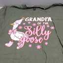 Grandpa Of The Silly Goose First Birthday Family Matching T-Shirt, XL