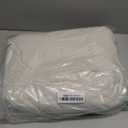 Retro Farmhouse Ruffle Tablecloth Cotton Flounces Trim Washable Table Cover Tablecloths for Rectangle Table Baby Shower Kitchen Party Wedding Decor 60''x102'' (Off-white)